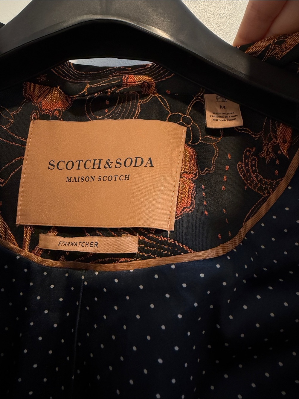 Scotch&Soda Blazer with Floral-Scenic Print M - Picture 4 of 4
